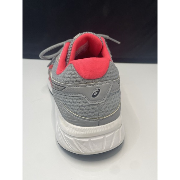 Asics Gel Contend 6 Running Shoes Womens 8.5 Grey Pink Sneakers 1012A571 - Picture 9 of 16